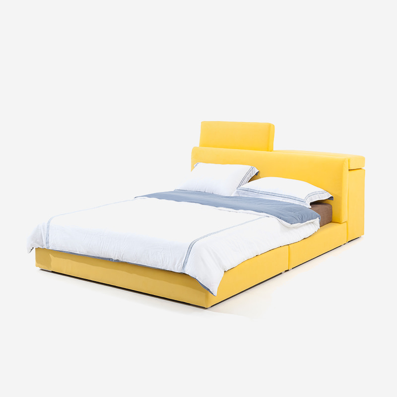 CUBE BED / 큐브 Q&amp;K 침대프레임